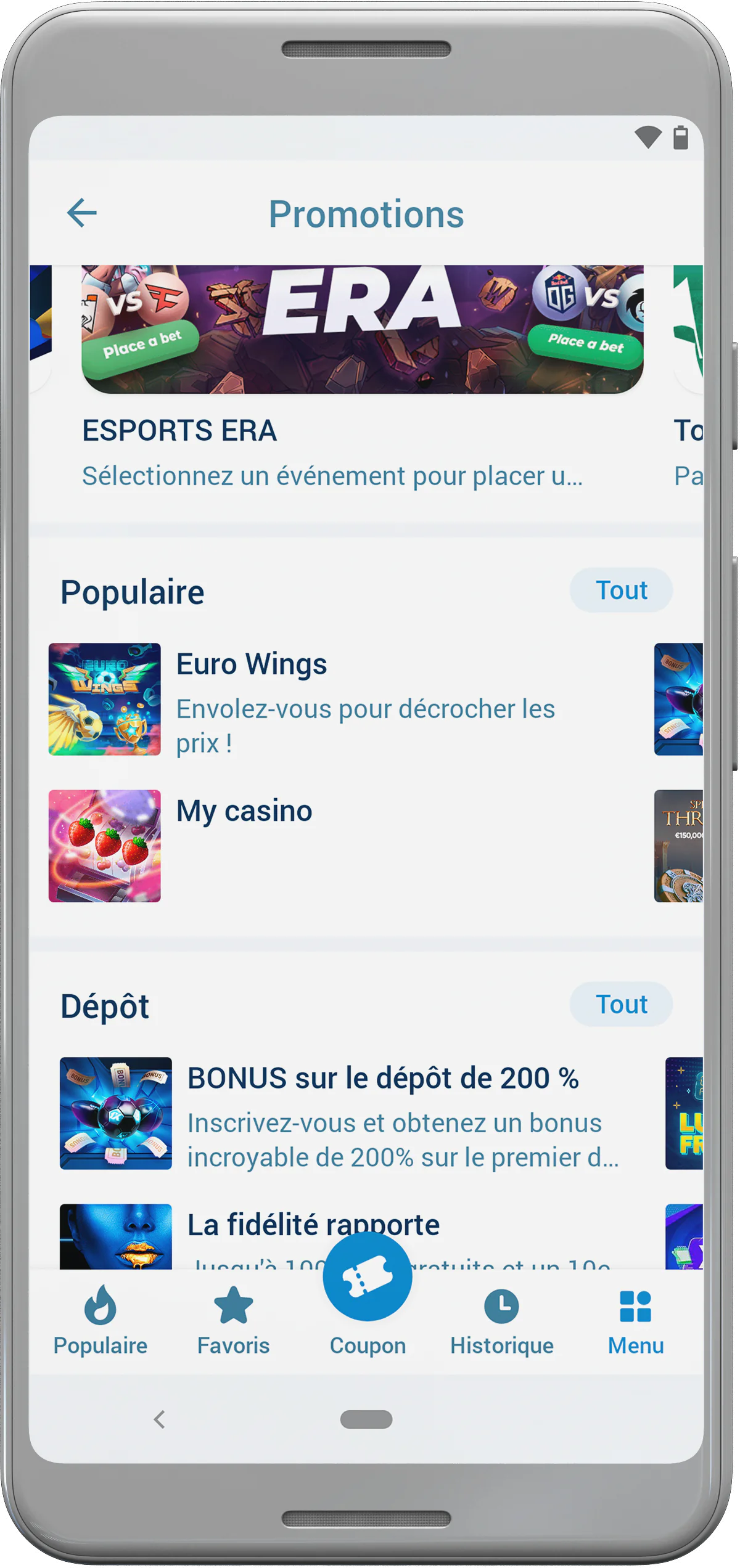 L'application 1xBet offre des bonus et des promotions aux utilisateurs de Côte d'Ivoire